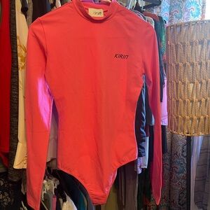 Kirin Pink Long Sleeve Bodysuit